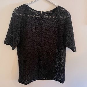 Tibi New York unlined lace top